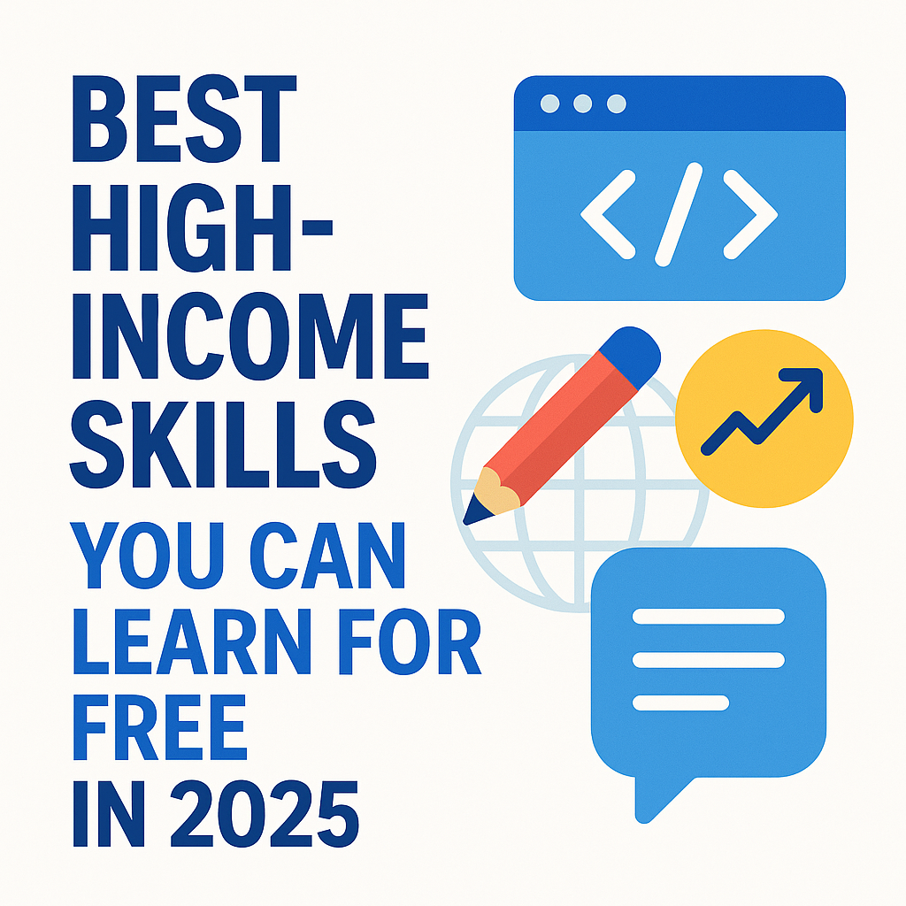 Best High-Income Skills You Can Learn for Free in 2025