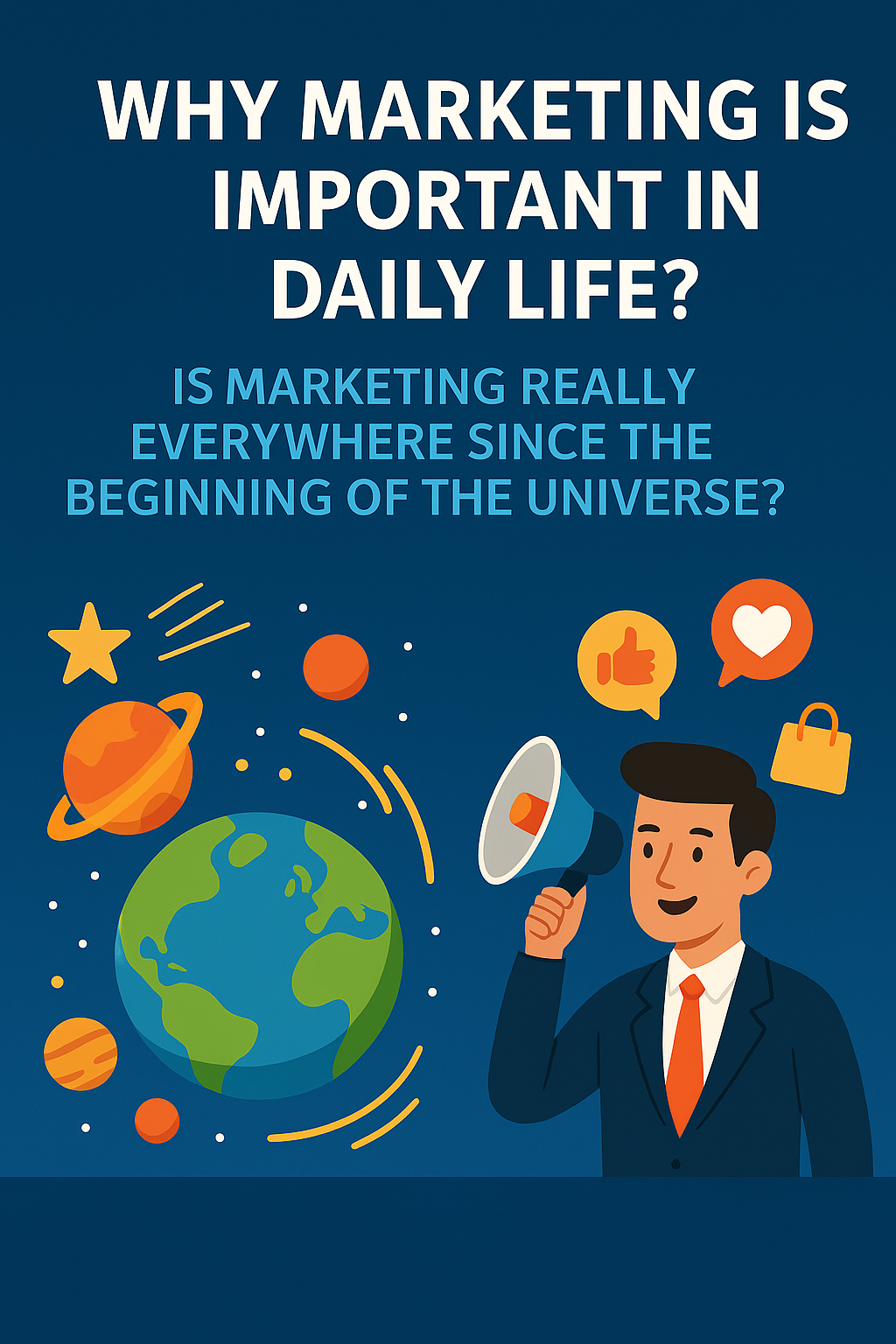 Why Marketing Is Important in Daily Life: Is Marketing Really Everywhere Since the Beginning of the Universe?